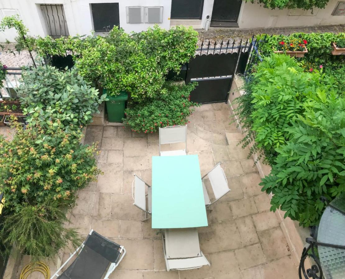 פריז Charming Townhouse With Garden In The City Of Love מראה חיצוני תמונה